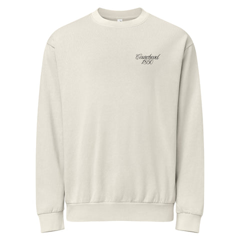 Courshevel 1850 Embroidered Sweatshirt | DOING.LES
