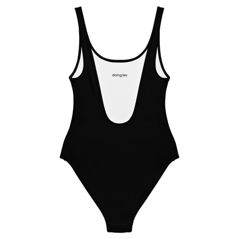 ST TROPEZ One-Piece Swimsuit Black