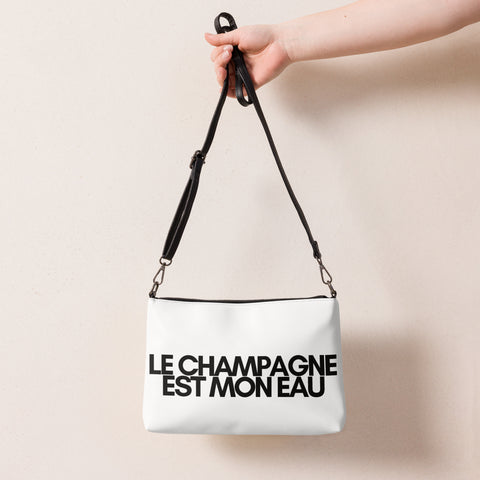 DOING.LES LE CHAMPAGNE EST MON EAU Crossbody Bag