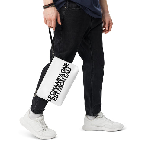 DOING.LES LE CHAMPAGNE EST MON EAU Crossbody Bag
