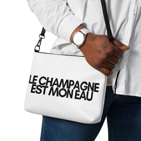 DOING.LES LE CHAMPAGNE EST MON EAU Crossbody Bag