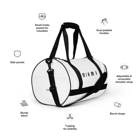 DOING.LES MIAMI Retro Travel Bag
