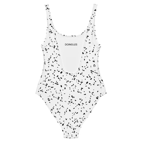 MIAMI Art Deco One-Piece Swimsuit