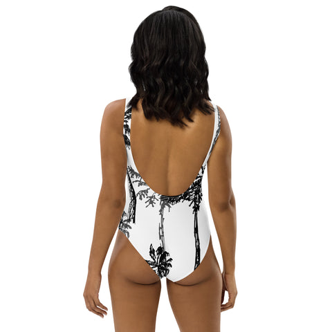 DOING.LES MIAMI Palm One-Piece Swimsuit
