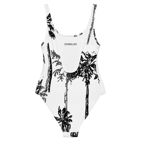 DOING.LES MIAMI Palm One-Piece Swimsuit