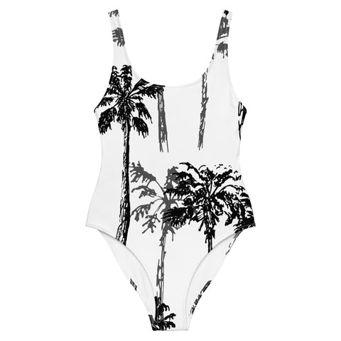 DOING.LES MIAMI Palm One-Piece Swimsuit