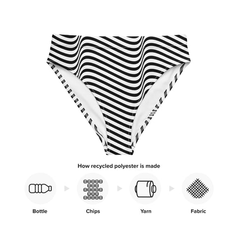 DOING.LES MIAMI ZigZag Recycled Bikini Bottom