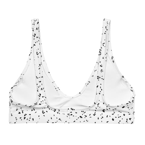 DOING.LES MIAMI Art Deco Recycled Bikini Top