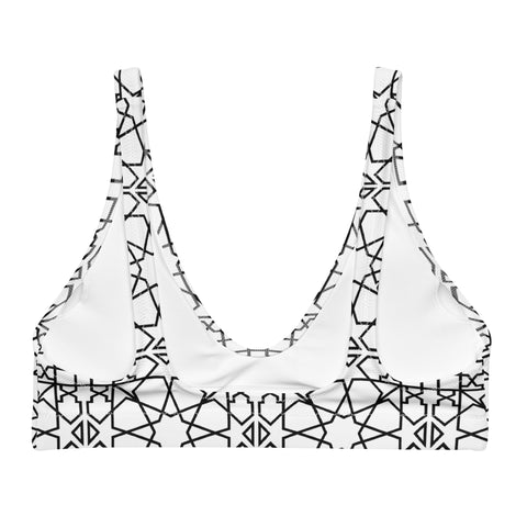 DOING.LES MIAMI Mosaic Recycled Bikini Top