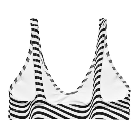 DOING.LES MIAMI ZigZag Recycled Bikini Top