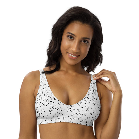DOING.LES MIAMI Art Deco Recycled Bikini Top