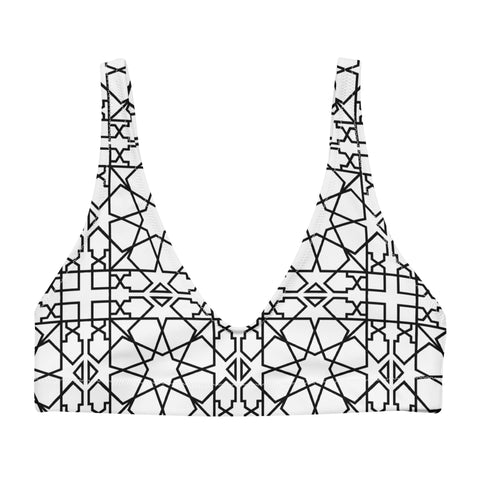 DOING.LES MIAMI Mosaic Recycled Bikini Top