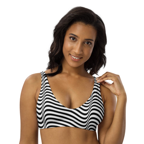 DOING.LES MIAMI ZigZag Recycled Bikini Top