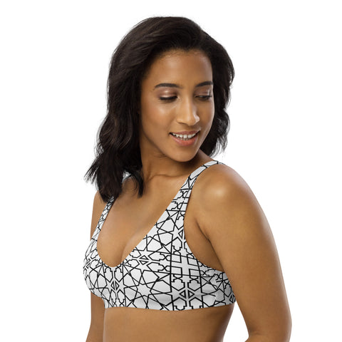 DOING.LES MIAMI Mosaic Recycled Bikini Top