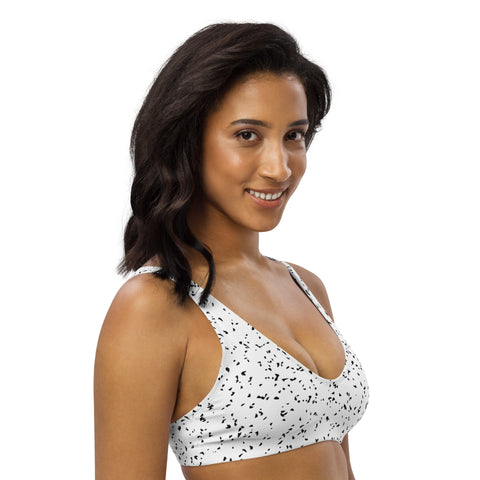 DOING.LES MIAMI Art Deco Recycled Bikini Top