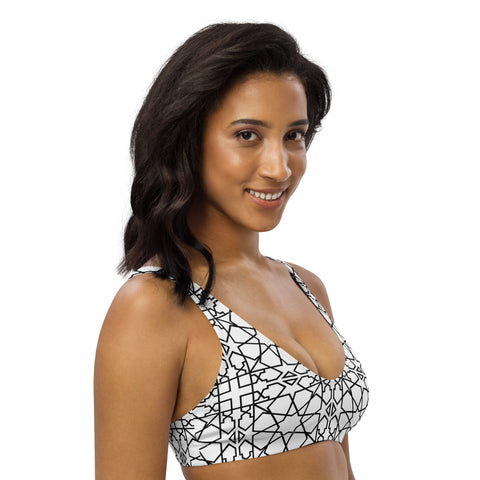 DOING.LES MIAMI Mosaic Recycled Bikini Top