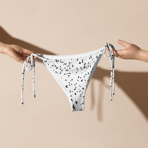 DOING.LES MIAMI Art Deco Recycled String Bikini Top