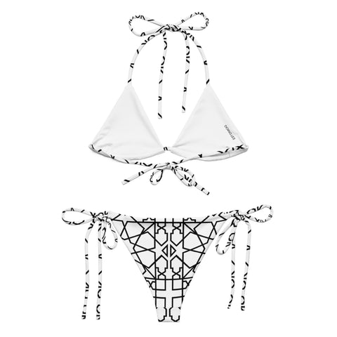 DOING.LES MIAMI Mosaic Recycled String Bikini