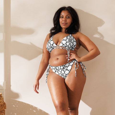 DOING.LES MIAMI Mosaic Recycled String Bikini