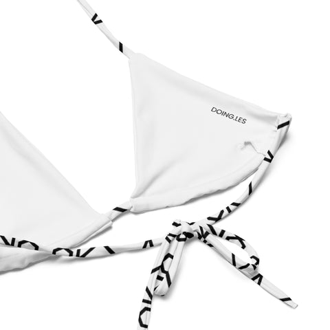 DOING.LES MIAMI Mosaic Recycled String Bikini