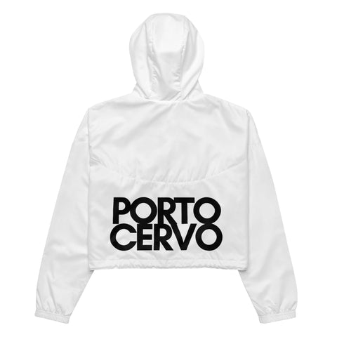 DOING.LES PORTO CERVO Women’s Cropped Windbreaker