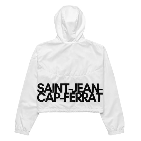 DOING.LES SAINT-JEAN-CAP-FERRAT Women’s Cropped Windbreaker