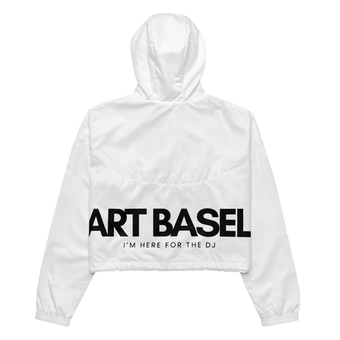 DOING.LES MIAMI ART BASEL Women’s Cropped Windbreaker