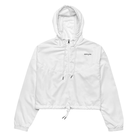 DOING.LES CANNES Women’s Cropped Windbreaker