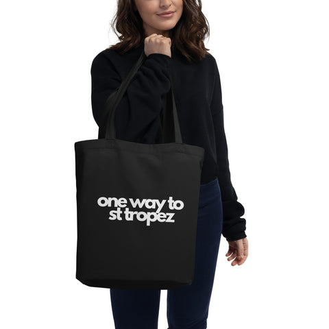 DOING.LES One Way To St Tropez Eco Tote