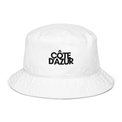 DOING.LES CÔTE D'AZUR Organic Bucket Hat