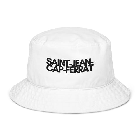 DOING.LES SAINT-JEAN-CAP-FERRAT Organic Bucket Hat