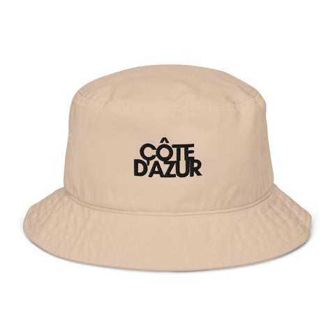 DOING.LES CÔTE D'AZUR Organic Bucket Hat