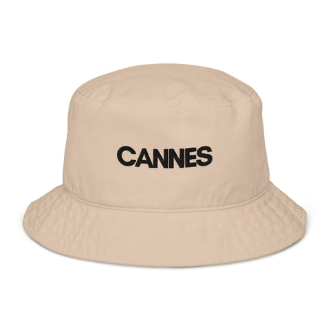 DOING.LES CANNES Organic Bucket Hat
