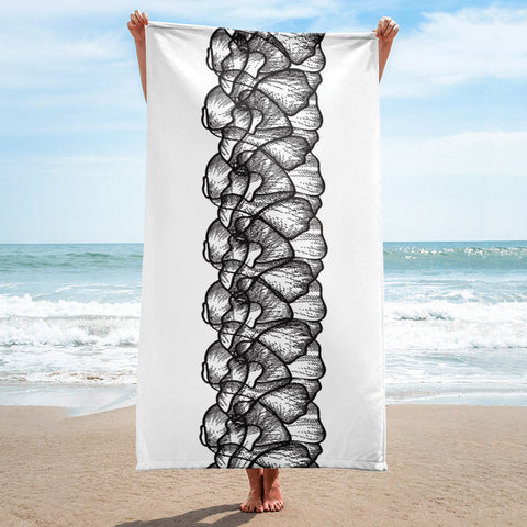 MIAMI Botanical Beach Towel
