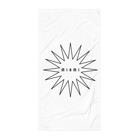 DOING.LES MIAMI Biscayne Beach Towel