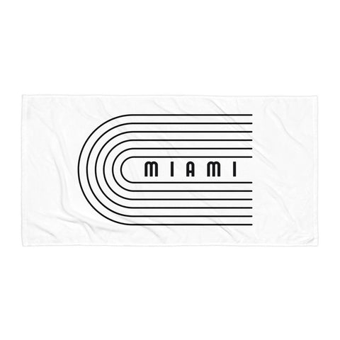 DOING.LES MIAMI Marlin Beach Towel