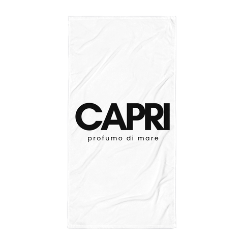 DOING.LES CAPRI profumo di mare Beach Towel