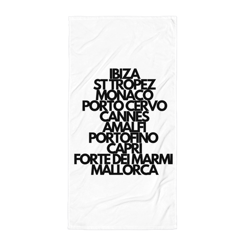 DOING.LES EU DESTINATION Beach Towel
