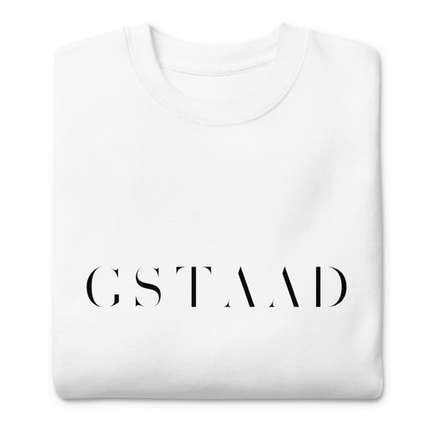 GSTAAD Unisex Premium Sweatshirt | DOING.LES