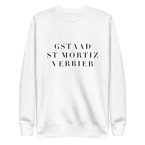 DOING.LES LES TROIS VALLÉES Unisex Premium Sweatshirt