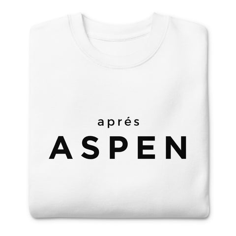 APRÈS ASPEN Unisex Premium Sweatshirt