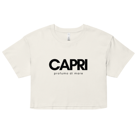 DOING.LES CAPRI profumo di mare Women’s Crop Top