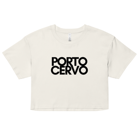 DOING.LES PORTO CERVO Women’s Crop Top