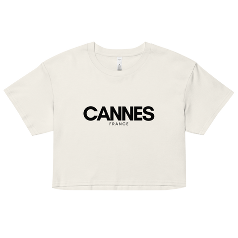 DOING.LES CANNES France Women’s Crop Top