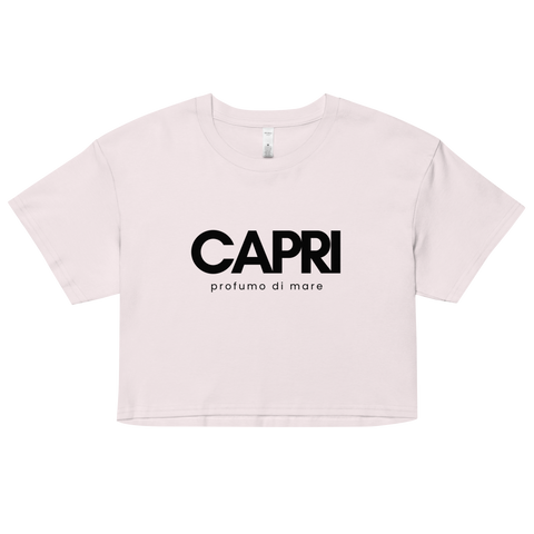 DOING.LES CAPRI profumo di mare Women’s Crop Top