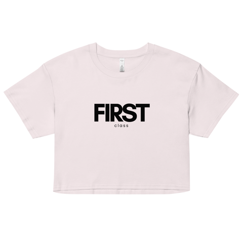 DOING.LES FIRST CLASS Women’s Crop Top