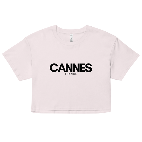 DOING.LES CANNES France Women’s Crop Top