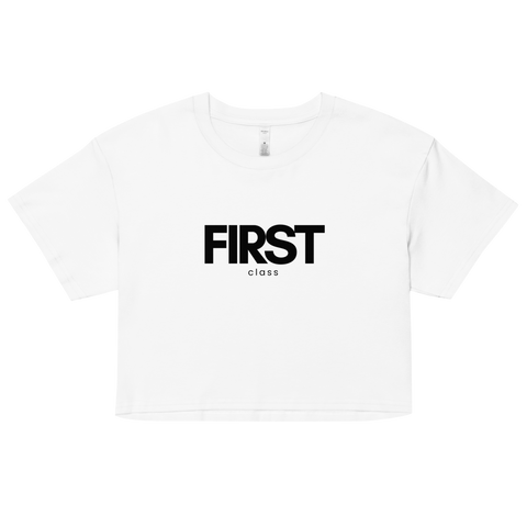 DOING.LES FIRST CLASS Women’s Crop Top