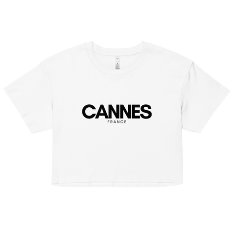 DOING.LES CANNES France Women’s Crop Top