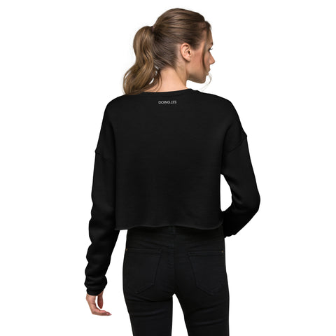 DOING.LES MIAMI Retro Crop Sweatshirt